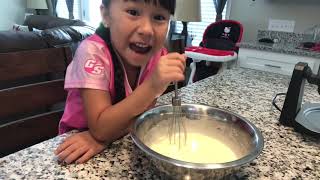 How To Make Waffles Using Pancake Mix [upl. by Ellimak]