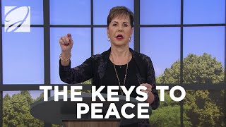 The Keys To Peace  Joyce Meyer [upl. by Oech]