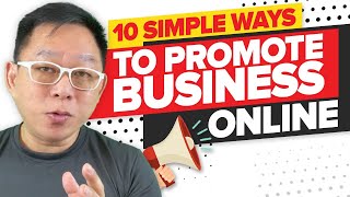 10 Simple Ways To Promote Your Business or Products Online [upl. by Enatan]