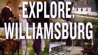 Exploring Williamsburg VA Colonial Williamsburg P Allen Smith [upl. by Pleione]