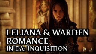 Dragon Age Inquisition  Leliana amp the Warden Romance in DAI all scenes [upl. by Farris]