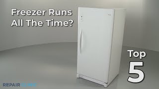 Freezer Runs All The Time — Freezer Troubleshooting [upl. by Nenney]