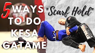 5 Kesa Gatame Variations for Judo and Jiujitsu [upl. by Whitaker]