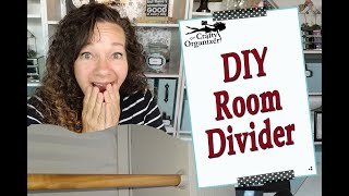 DIY Room Divider Wall [upl. by Anawek346]