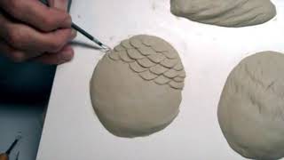 Learn Sculpture  Sculpting Textures in Clay [upl. by Odine127]