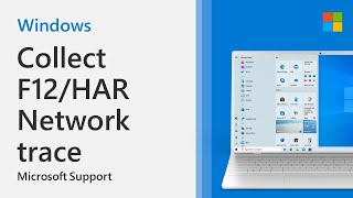 How to collect F12HAR Network trace using Microsoft Edge on Windows devices  Intune  Microsoft [upl. by Adlesirc]