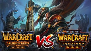 Warcraft III Reforged vs ReReforged Cutscene Comparison Part 1 [upl. by Sabanrab]