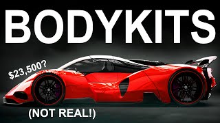 Top 5 Exotic Cars That Are ACTUALLY BODYKITS [upl. by Ellerd788]