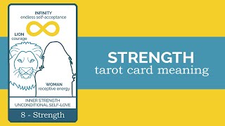 Strength Tarot Card Reading and Meaning [upl. by Ietta]