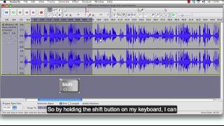 Audacity Tutorial 2 Audio Editing [upl. by Wester434]