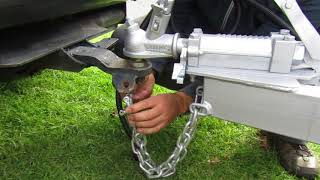 How To Hook The Trailer to Your Car [upl. by Errick]