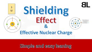 Shielding Effect and Effective Nuclear Charge [upl. by Habeh]