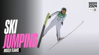 RELIVE  Ski Jumping Mixed Teams  Gangwon2024 [upl. by Euqinot915]