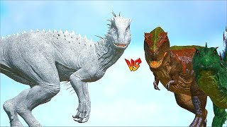 Ark Survival  NEW INDOMINUS REX vs SPINOTREX and more Ep298 [upl. by Poppo335]