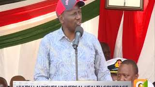 DP Ruto addressing Kisumu residents during Uhuru Raila Nyanza Tour [upl. by Call689]