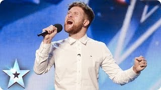 Micky Dumoulin sings Bring Him Home  Britains Got Talent 2014 [upl. by Macmullin]