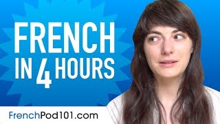 Learn French in 4 Hours  ALL the French Basics You Need [upl. by Waverley]