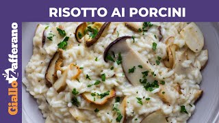 RISOTTO AI FUNGHI PORCINI [upl. by Silletram]