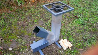 How To Make Rocket Stove DIY Tutorial [upl. by Byler]