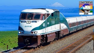 Amtrak Cascades Trains [upl. by Bore]