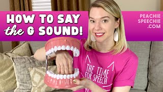 How to say the G sound by Peachie Speechie [upl. by Ennis]