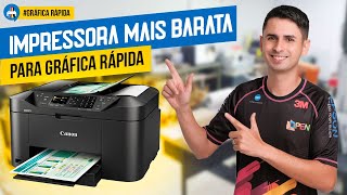 QUAL IMPRESSORA MAIS BARATA PRA GRÁFICA RÁPIDA [upl. by Swainson866]