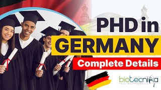 PhD In Germany  Complete Details [upl. by Lener]