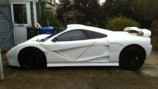 Kit Car build DDR Motorsport GT  Mclaren F1 replica style  pre bodyshop review [upl. by Aker250]