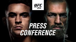 UFC 264 Prefight Press Conference  Poirier vs McGregor 3 [upl. by Arhna]