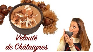 SOUPE de châtaignes recette au Thermomix [upl. by Poulter]