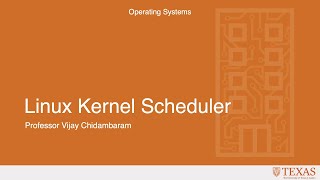 Linux Kernel Scheduler [upl. by Lisk]