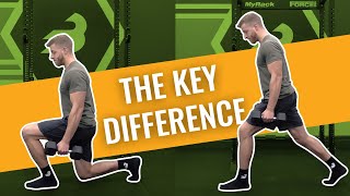 Lunge Vs Split Squat — The REAL Difference [upl. by Stander654]