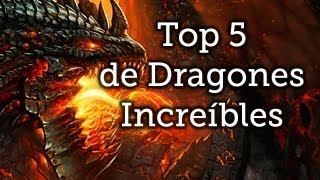 Top 5 de Dragones en Videojuegos [upl. by Wills]