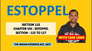 Estoppel  Section 115 of Indian Evidence Act  Law of Evidence [upl. by Leugimsiul732]