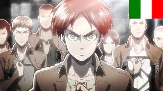 ATTACK ON TITAN OPENING SUB ITA SEASON 1 [upl. by Ariuqahs183]