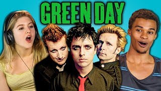 TEENS REACT TO GREEN DAY [upl. by Nosneh338]