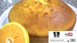 PAN DE NARANJA  VickyRecetaFacil [upl. by Naitsirt579]