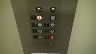 Vintage National Hydraulic Elevators Building 310 Kennestone Hospital Marietta GA [upl. by Byrle]