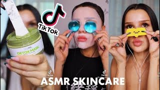 ASMR SKINCARE TIKTOK COMPILATION  Nadina Ioana [upl. by Eniarda]