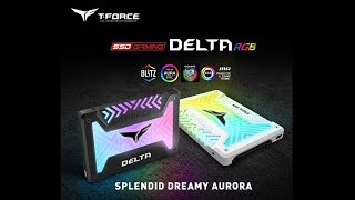 TFORCE GAMING SERIES DELTA RGB SSD  TEAMGROUP [upl. by Gefen349]