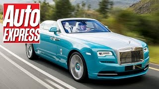 New RollsRoyce Dawn review the most luxurious convertible ever [upl. by Papke]