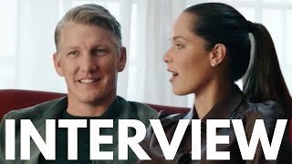 SCHWEINSTEIGER MEMORIES Interview mit Bastian Schweinsteiger amp Ana Ivanovic  Amazon Original Film [upl. by Ayekahs17]