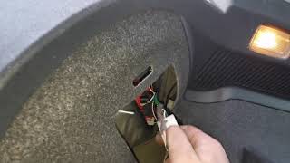 How to remove rear lights on Toyota Auris 2010 [upl. by Kryska254]