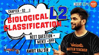 Biological Classification  L2  Ch2  NEET Questions Menti  DPP  Umang  NCERT Class 11  Vedantu [upl. by Hsot451]