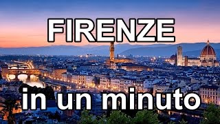 Cosa vedere a Firenze 10 cose da fare in un giorno a Firenze [upl. by Elokyn]