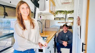 WOW Gorgeous DIY Self Build Mercedes Sprinter Camper Conversion VANLIFE [upl. by Llenyaj]