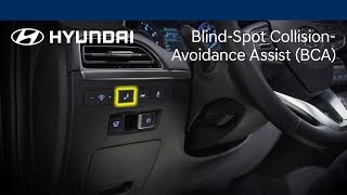 BlindSpot CollisionAvoidance Assist Explained  Hyundai [upl. by Jahdai]