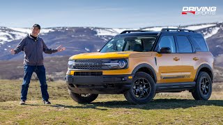 2021 Ford Bronco Sport OffRoad Snow and Overlanding Review [upl. by Cirone]