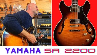 Yamaha  SA2200 Versus Gibson 335 Which sounds best [upl. by Perrie]