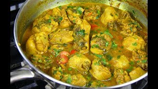 Coconut Curry Chicken TastyTuesdays  CaribbeanPotcom [upl. by Jason]